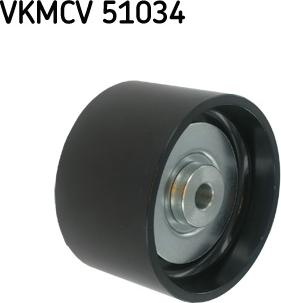 SKF VKMCV 51034 - Ohjainrulla, moniurahihna inparts.fi