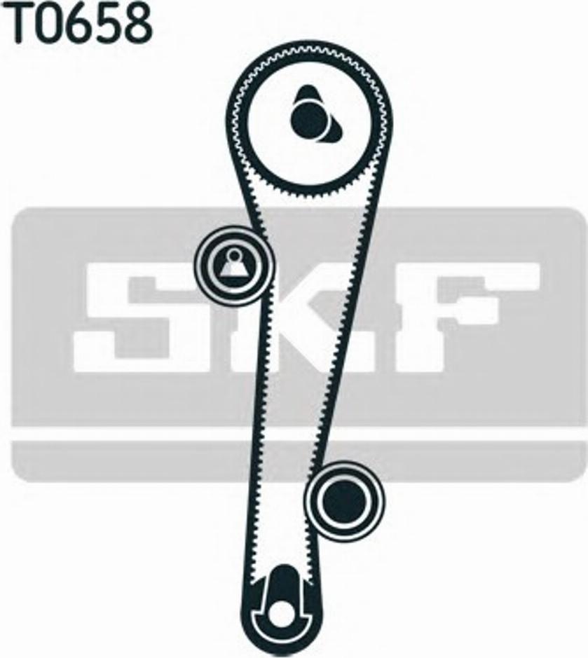 SKF VKMS 95655 - Hammashihnasarja inparts.fi