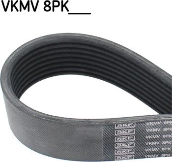 SKF VKMV 8PK1478 - Moniurahihna inparts.fi