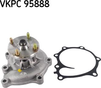 SKF VKPC 95888 - Vesipumppu inparts.fi