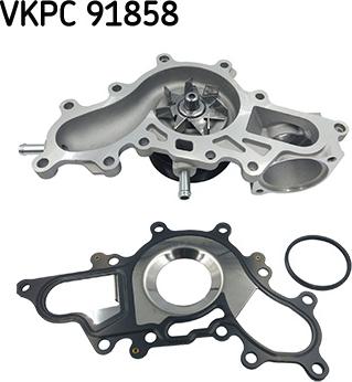 SKF VKPC 91858 - Vesipumppu inparts.fi