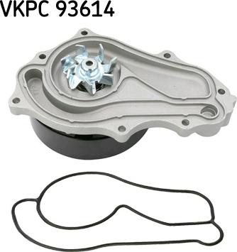 SKF VKPC 93614 - Vesipumppu inparts.fi