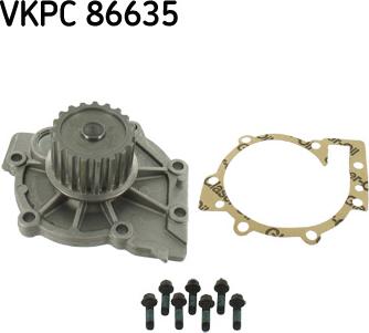 SKF VKPC 86635 - Vesipumppu inparts.fi