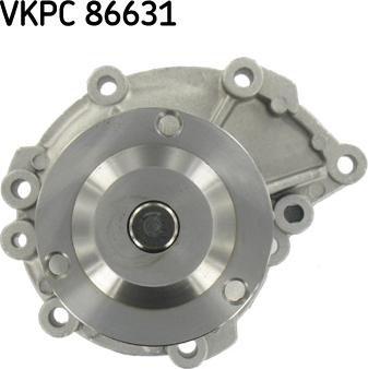 SKF VKPC 86631 - Vesipumppu inparts.fi