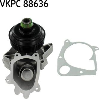 SKF VKPC 88636 - Vesipumppu inparts.fi