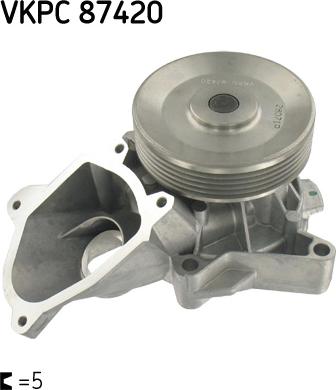 SKF VKPC 87420 - Vesipumppu inparts.fi