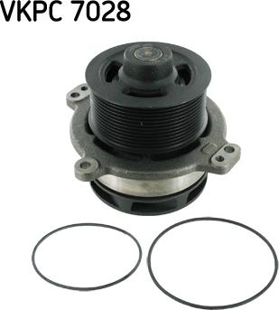 SKF VKPC 7028 - Vesipumppu inparts.fi