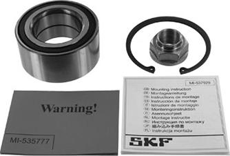 SKF Brazil VKBA 3961 - Pyöränlaakerisarja inparts.fi