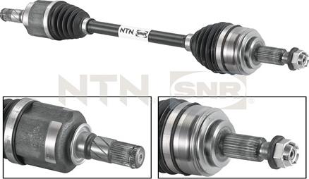 SNR DK55.057 - Vetoakseli inparts.fi