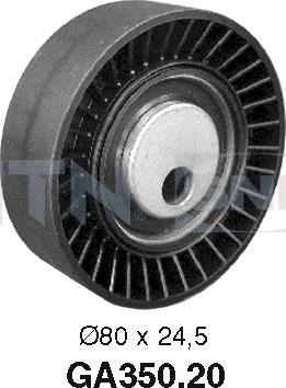 SNR GA350.20 - Ohjainrulla, moniurahihna inparts.fi