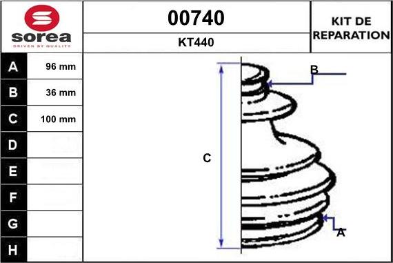 SNRA 00740 - Paljekumi, vetoakseli inparts.fi