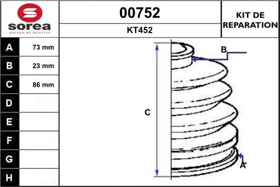 SNRA 00752 - Paljekumi, vetoakseli inparts.fi