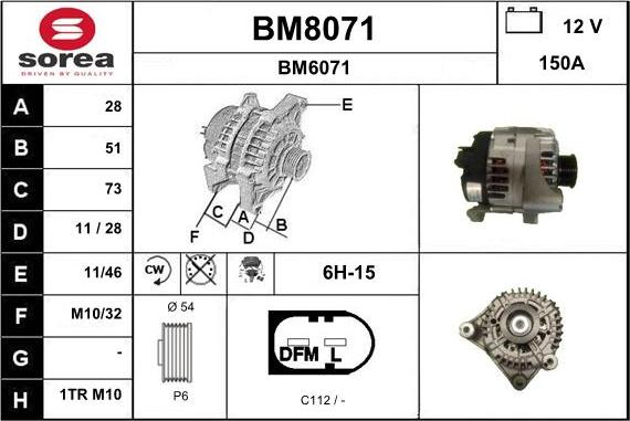 SNRA BM8071 - Laturi inparts.fi