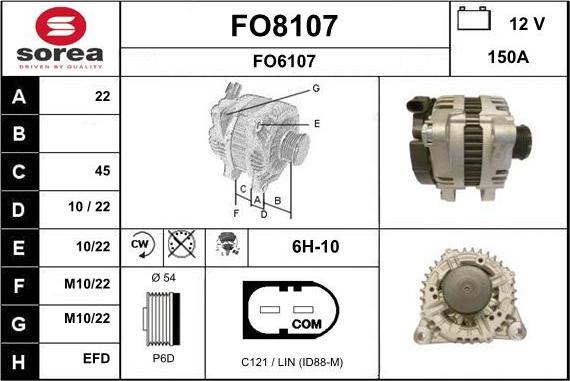 SNRA FO8107 - Laturi inparts.fi