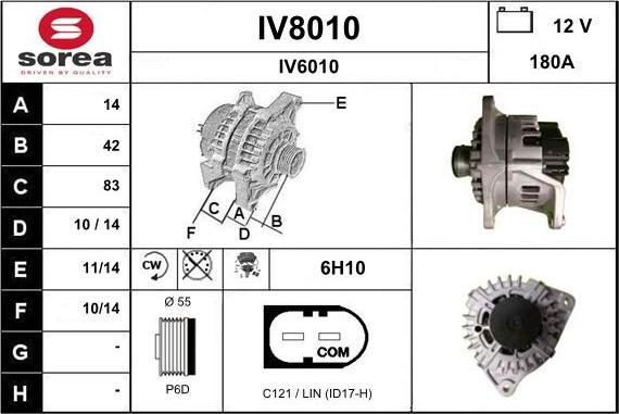 SNRA IV8010 - Laturi inparts.fi