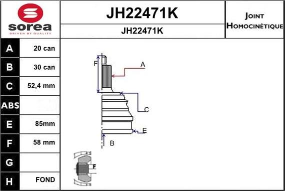 SNRA JH22471K - Nivelsarja, vetoakseli inparts.fi