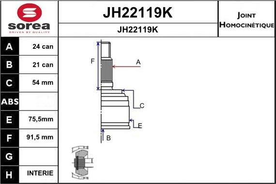 SNRA JH22119K - Nivelsarja, vetoakseli inparts.fi