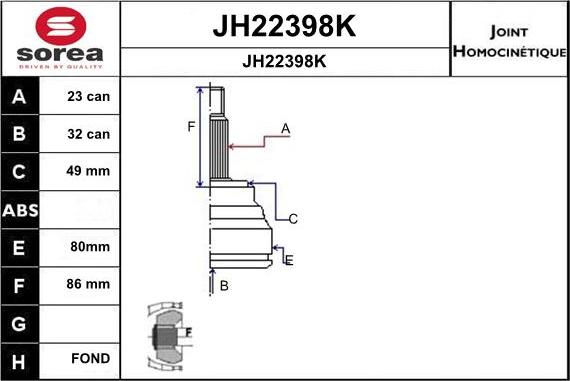 SNRA JH22398K - Nivelsarja, vetoakseli inparts.fi