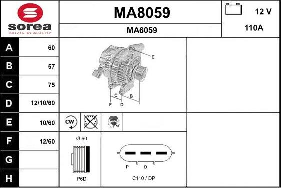 SNRA MA8059 - Laturi inparts.fi