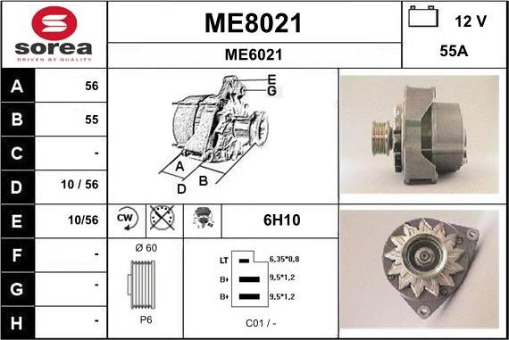 SNRA ME8021 - Laturi inparts.fi