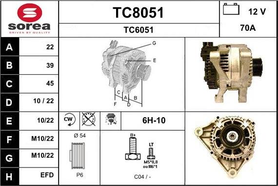 SNRA TC8051 - Laturi inparts.fi