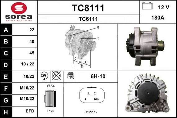 SNRA TC8111 - Laturi inparts.fi