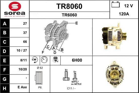 SNRA TR8060 - Laturi inparts.fi