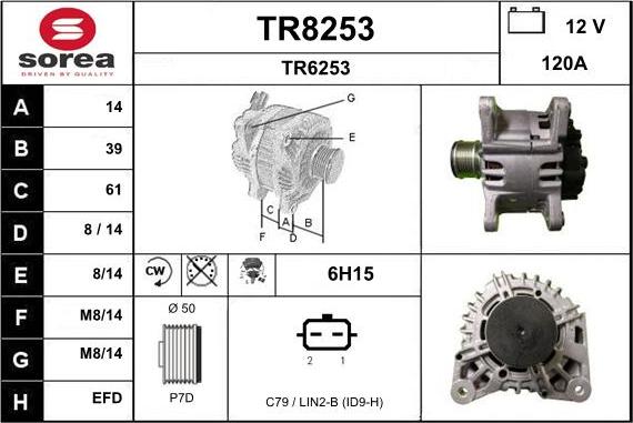 SNRA TR8253 - Laturi inparts.fi