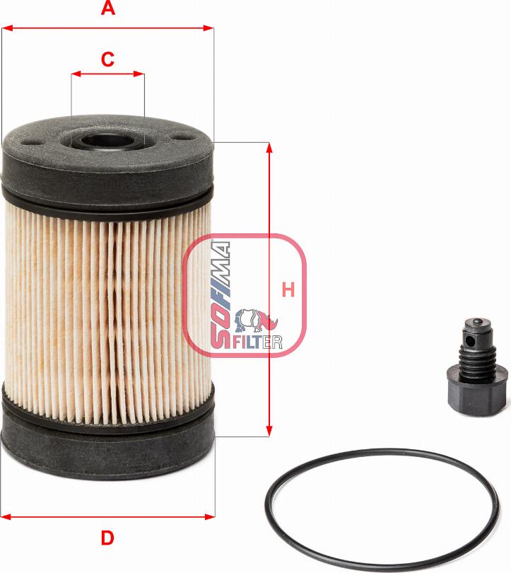 Sofima S 4402 U - Ureasuodatin inparts.fi