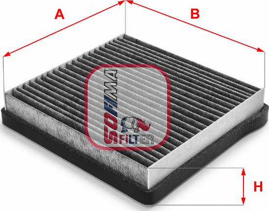 Sofima S 4113 CA - Suodatin, sisäilma inparts.fi