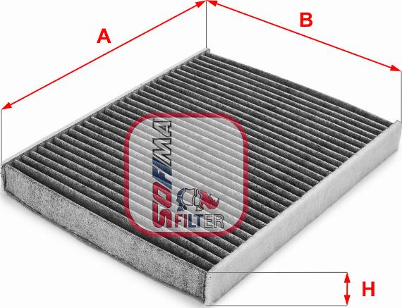Sofima S 4170 CA - Suodatin, sisäilma inparts.fi