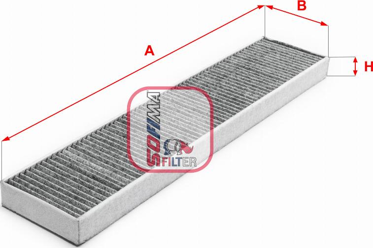 Sofima S 4317 CA - Suodatin, sisäilma inparts.fi