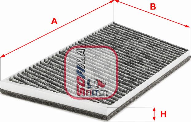 Sofima S 4246 CA - Suodatin, sisäilma inparts.fi