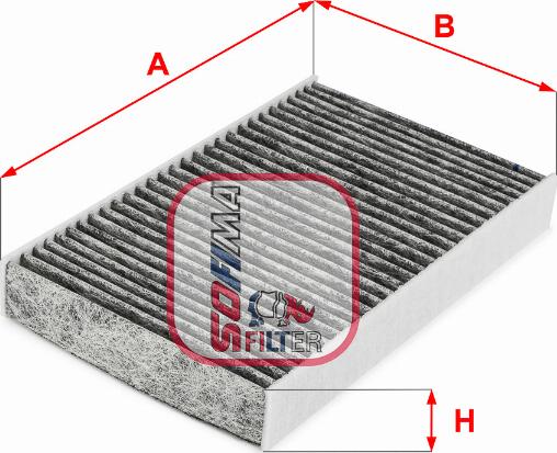 Sofima S 4285 CA - Suodatin, sisäilma inparts.fi