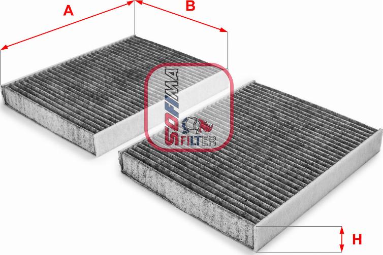 Sofima S 4231 CA - Suodatin, sisäilma inparts.fi