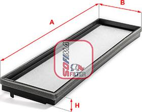 Sofima S 3437 C - Suodatin, sisäilma inparts.fi