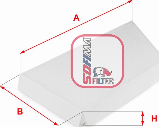 Sofima S 3044 C - Suodatin, sisäilma inparts.fi