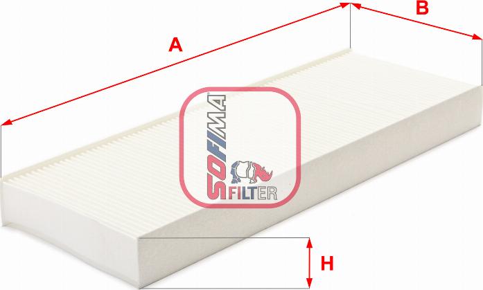 Sofima S 3072 C - Suodatin, sisäilma inparts.fi