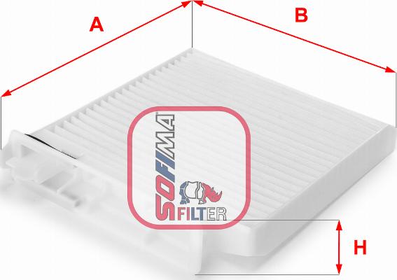 Sofima S 3104 C - Suodatin, sisäilma inparts.fi