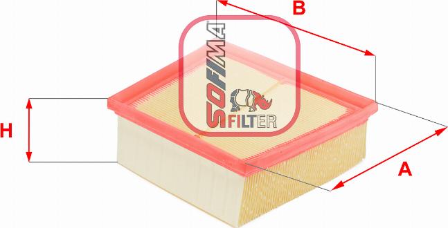 Sofima S 3390 A - Ilmansuodatin inparts.fi