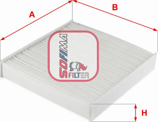 Sofima S 3321 C - Suodatin, sisäilma inparts.fi