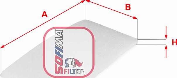 Sofima S 3322 C - Suodatin, sisäilma inparts.fi