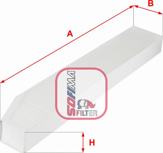 Sofima S 3257 C - Suodatin, sisäilma inparts.fi
