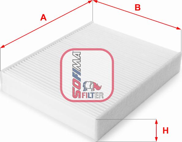 Sofima S 3224 C - Suodatin, sisäilma inparts.fi