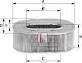 Sofima S 2520 A - Ilmansuodatin inparts.fi