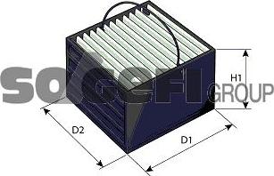 SogefiPro FA6126ECO - Polttoainesuodatin inparts.fi