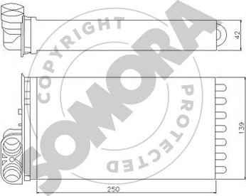Somora 050450 - Lämmityslaitteen kenno inparts.fi