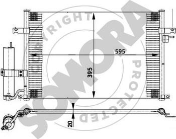 Somora 064060 - Lauhdutin, ilmastointilaite inparts.fi