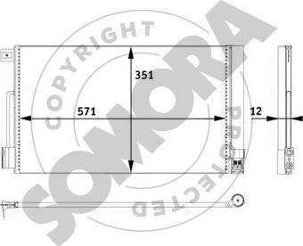 Somora 089060 - Lauhdutin, ilmastointilaite inparts.fi