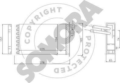 Somora 021350 - Lämmityslaitteen kenno inparts.fi